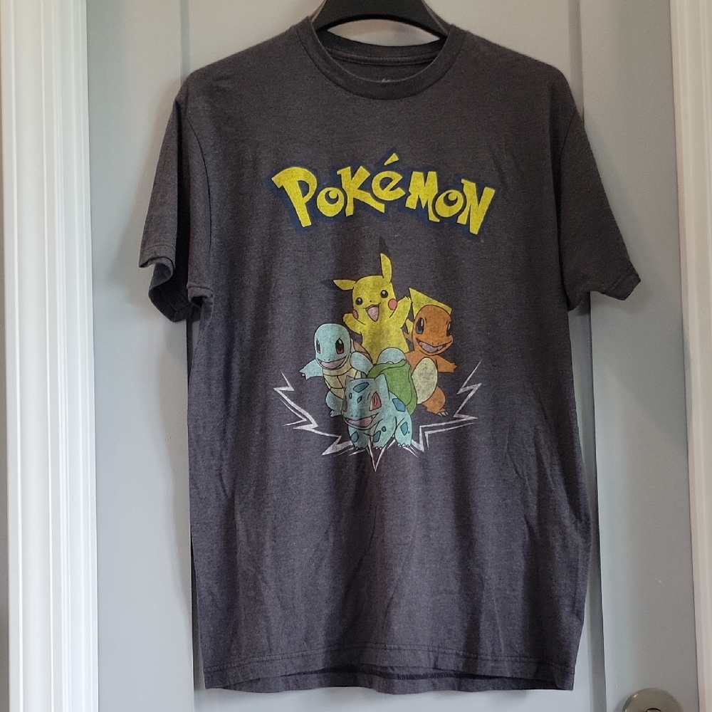 Gray Pokémon Short Sleeve Tee